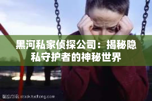 黑河私家侦探公司：揭秘隐私守护者的神秘世界