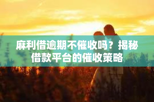 麻利借逾期不催收吗？揭秘借款平台的催收策略