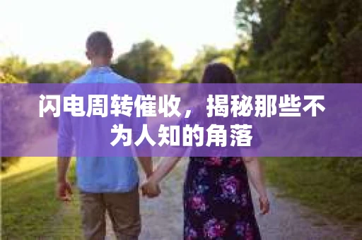 闪电周转催收，揭秘那些不为人知的角落