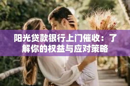 阳光贷款银行上门催收：了解你的权益与应对策略